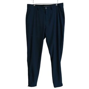 Waggle Golf Mens Navy Blue Chino Style Pants Size 34x32 Stretch Fit